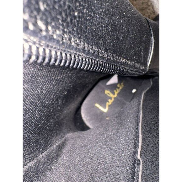 Lulu’s Pointed Toe Mid Calf Boot Black Size 5.5 EUC - Picture 8 of 8